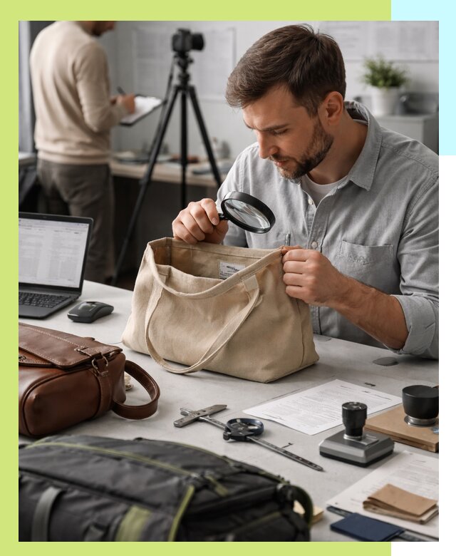 Сертификация сумок в Прохладном, оформление и получение сертификатов