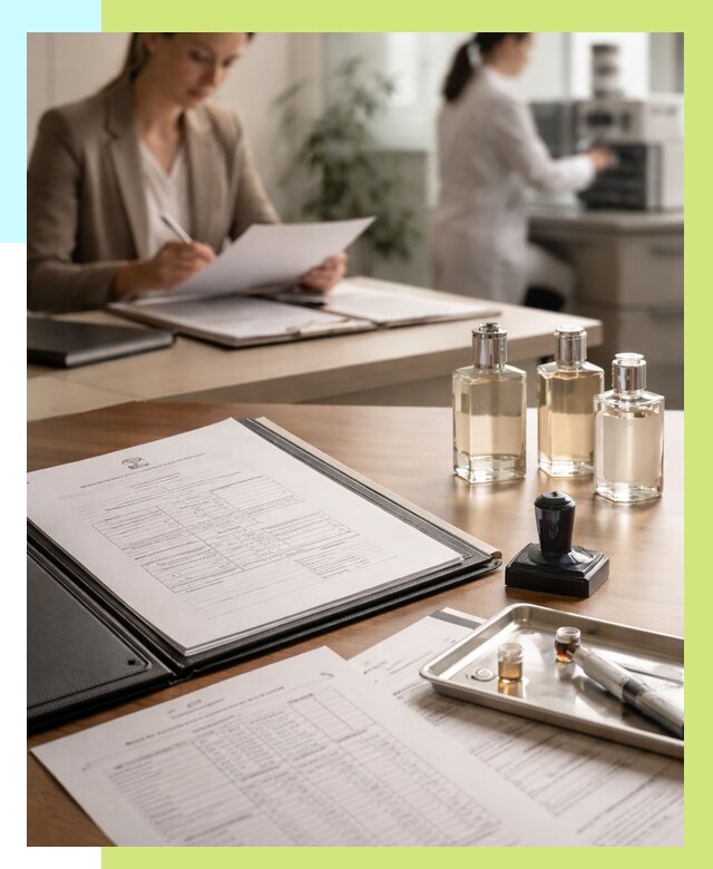 Сертификация парфюмерии в Прохладном от 16250 р. | Алешин-Прх