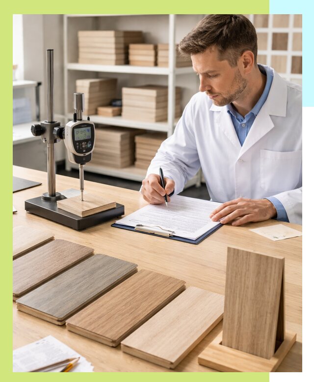 Сертификация ламината с испытаниями и оформлением документов в Прохладном