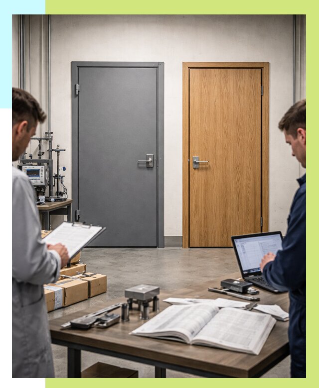 Сертификация дверей в Прохладном от 8666 р. под ключ | Алешин-Прх