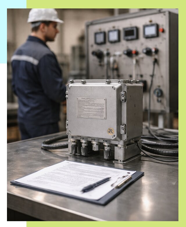 Сертификация взрывозащищенного оборудования в Прохладном от 37916 р. | Алешин-Прх