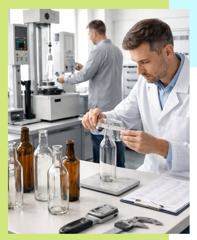 Сертификация стеклянных бутылок и сопутствующей упаковки в Прохладном