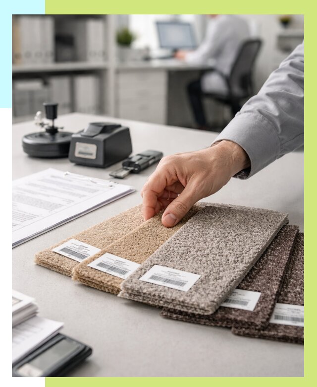 Сертификация ковролина в Прохладном от 16250 р., Алешин-Прх