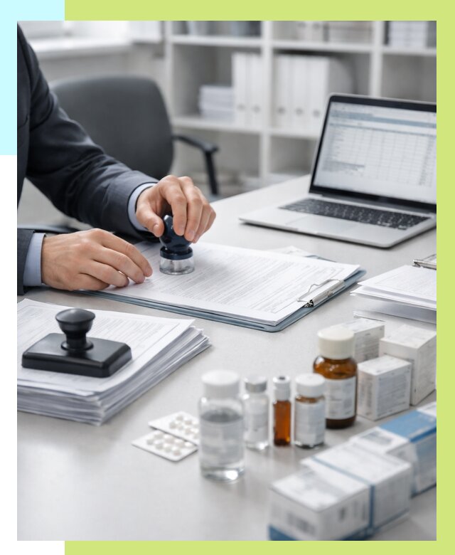 Сертификация лекарств в Прохладном от 162495 р. | Алешин-Прх