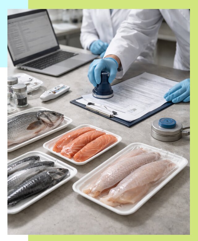 Сертификация рыбы и сертификат в Прохладном от 16250 р. | Алешин-Прх
