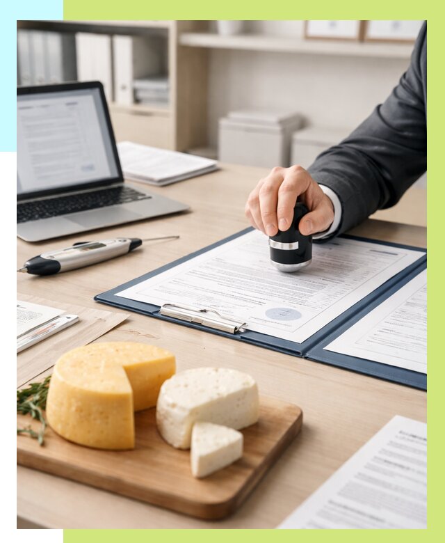 Сертификация сыров в Прохладном от 16250 р | Сертификат на сыр Алешин-Прх