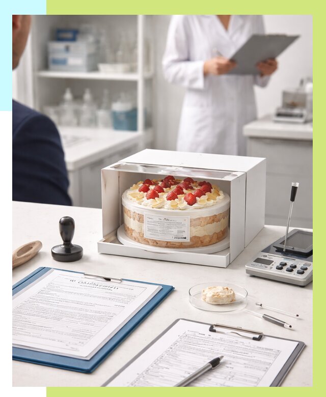 Сертификация тортов в Прохладном от 9750 р. заказать | Алешин-Прх