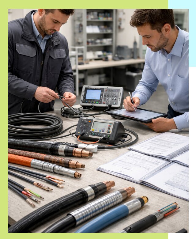 Сертификация кабеля и электропроводки в Прохладном под ключ