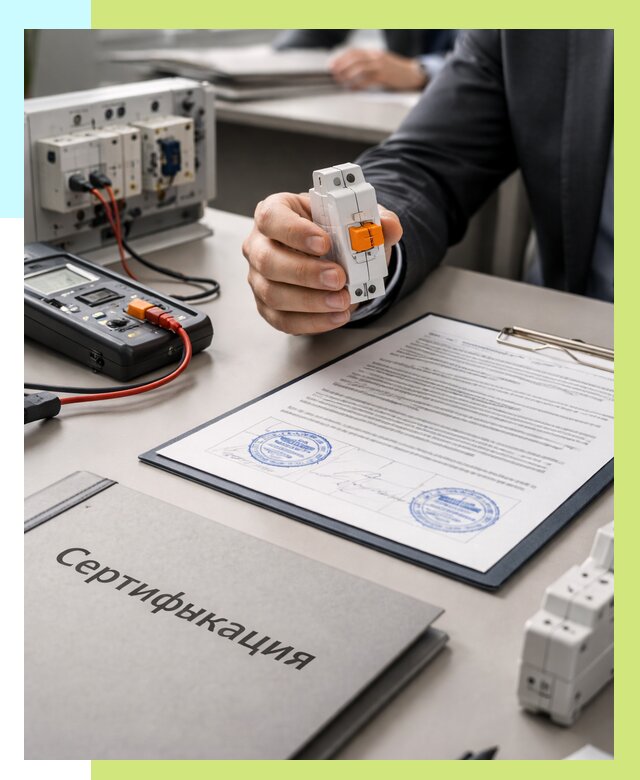 Сертификация выключателей под ключ в Прохладном от 16250 р. | Алешин-Прх