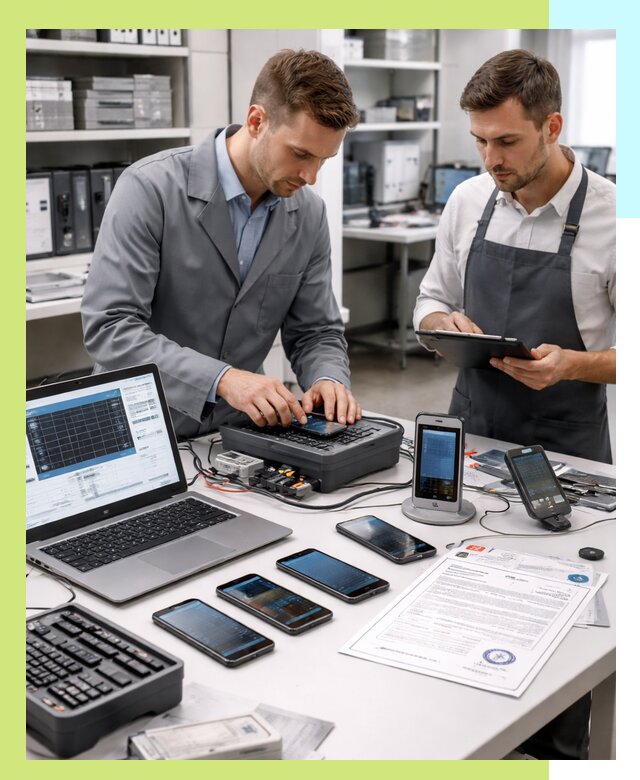 Сертификация мобильных телефонов и смартфонов в Прохладном под ключ