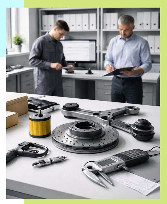 Сертификация автозапчастей в Прохладном от 27083 р. | Алешин-Прх