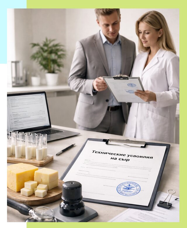 ТУ на сыры в Прохладном срочно от 13000 р. — оформление | Алешин-Прх