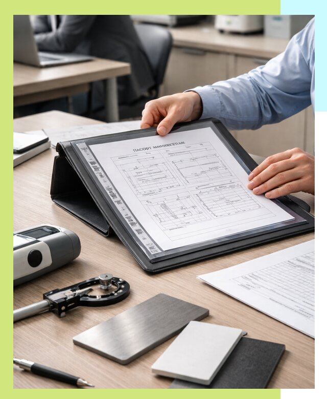 Оформление паспорта материала для продукции в Прохладном