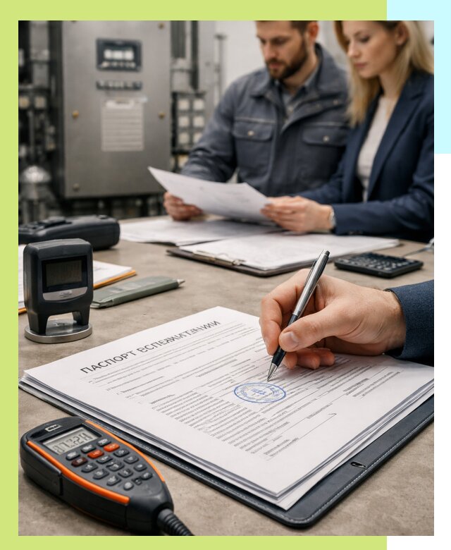 Оформление паспорта эксплуатации оборудования в Прохладном