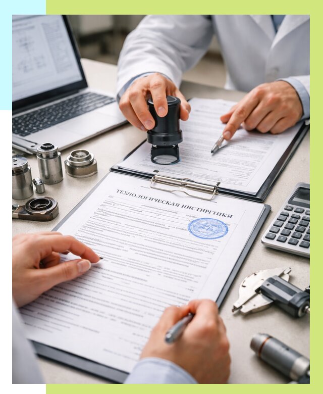 Технологическая инструкция в Прохладном от 9208 р., под ключ Алешин-Прх