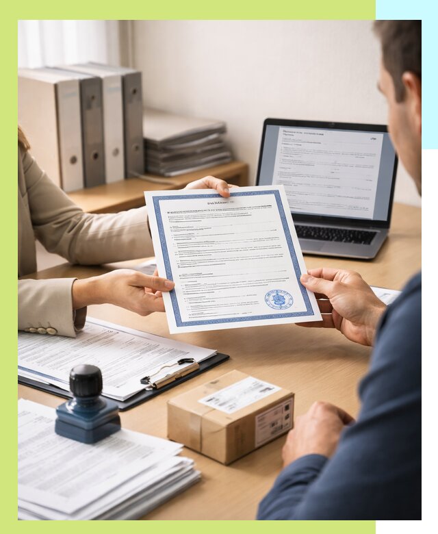 Оформление сертификата соответствия на продукцию в Прохладном