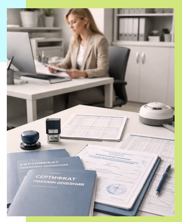 Сертификаты пожарной безопасности в Прохладном от 16250 р. | Алешин-Прх