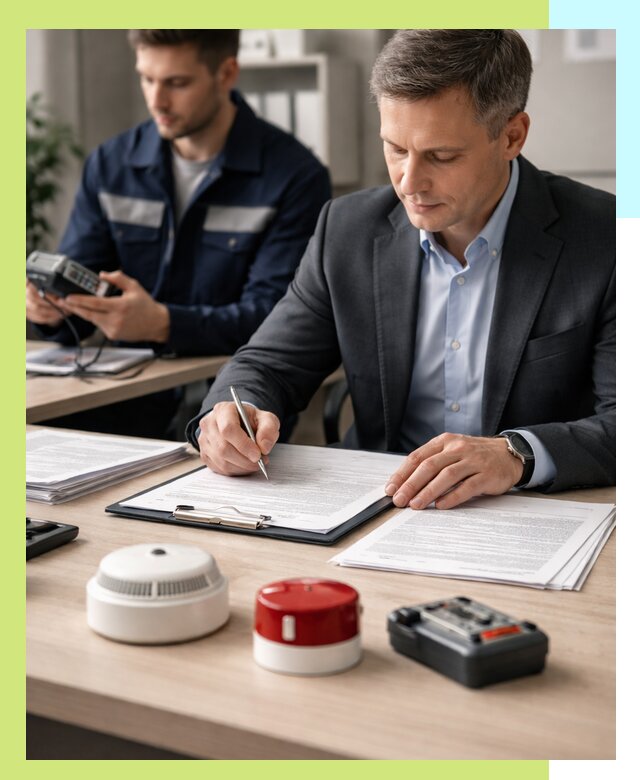 Получение добровольного пожарного сертификата в Прохладном