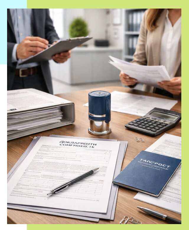 Декларация соответствия ТР ТС в Прохладном от 8666 р., Алешин-Прх