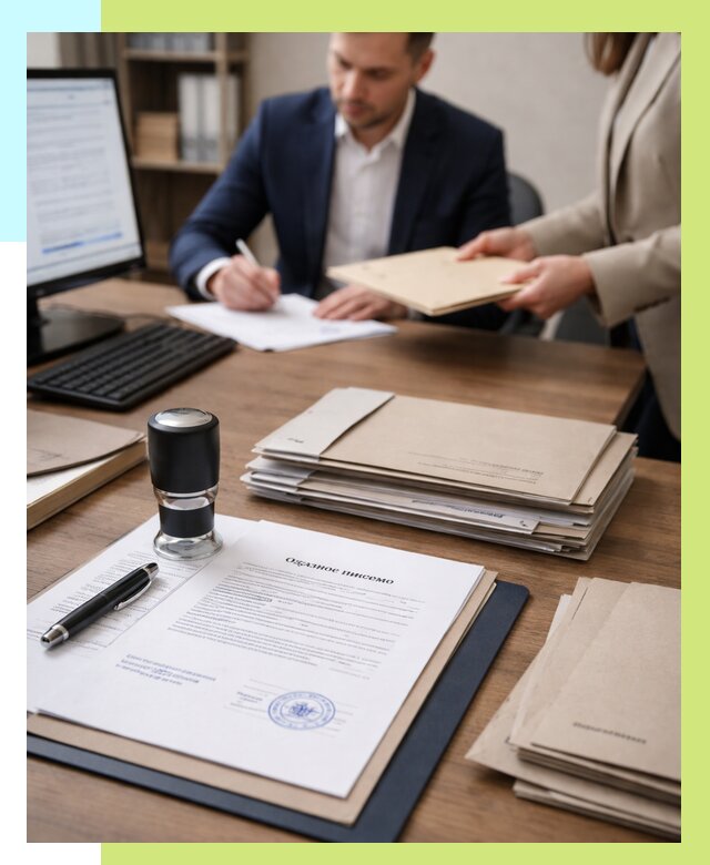 Отказное письмо для таможни в Прохладном от 3250 р, Алешин-Прх