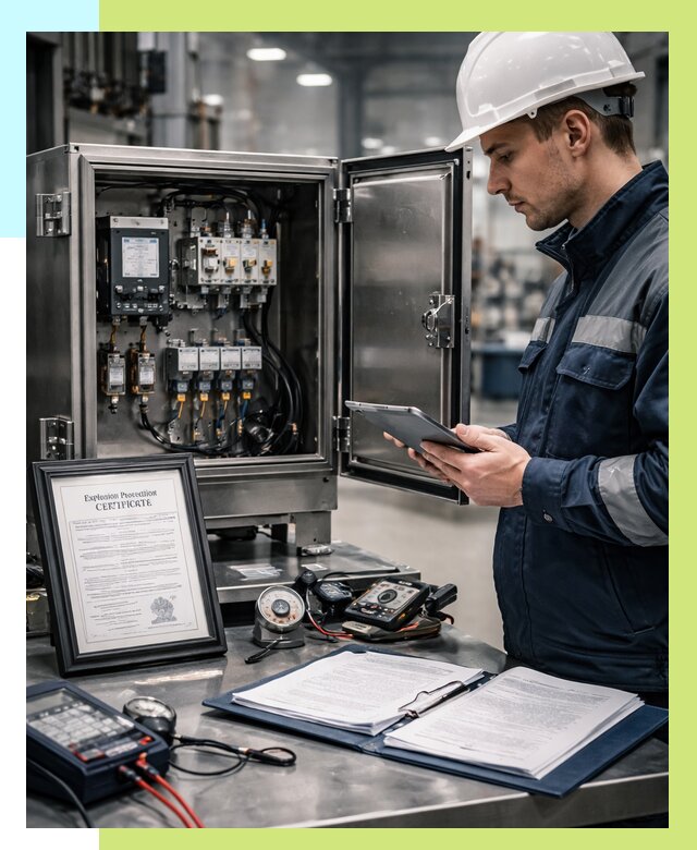 Сертификат взрывозащиты в Прохладном от 48749 р. | Алешин-Прх