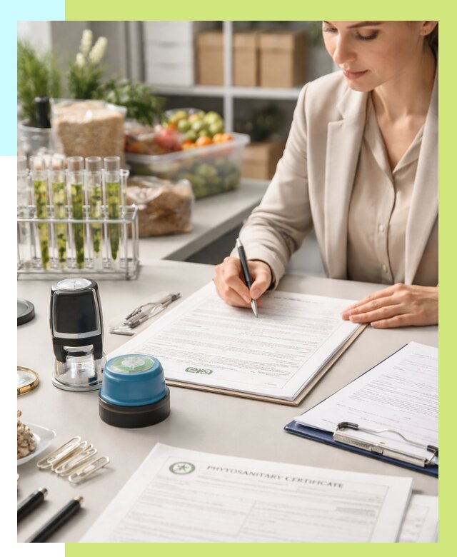 Фитосанитарный сертификат оформить в Прохладном от 4875 р. | Алешин-Прх