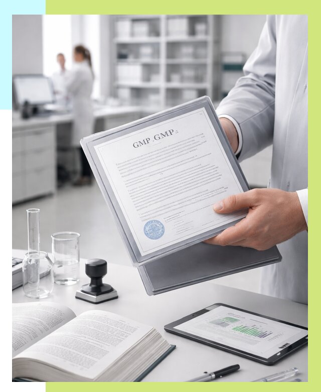 Сертификат GMP в Прохладном под ключ от 92081 р. | Алешин-Прх