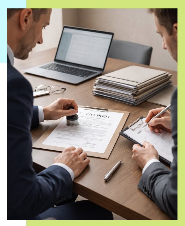 Сертификат ISO 9001 в Прохладном купить от 86664 р. | Алешин-Прх