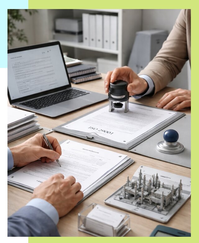 Сертификат ISO 29001 в Прохладном под ключ от 81248 р. | Алешин-Прх