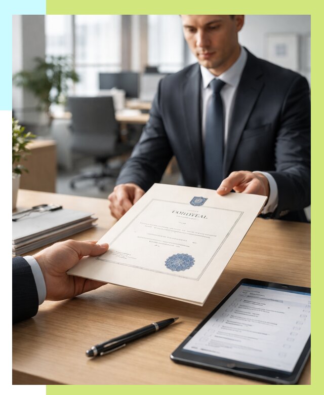 Сертификат ISO 30301 в Прохладном от 37916 р. | Алешин-Прх - под ключ