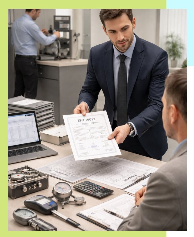 Выдача сертификата ISO 10012 по требованиям метрологии в Прохладном